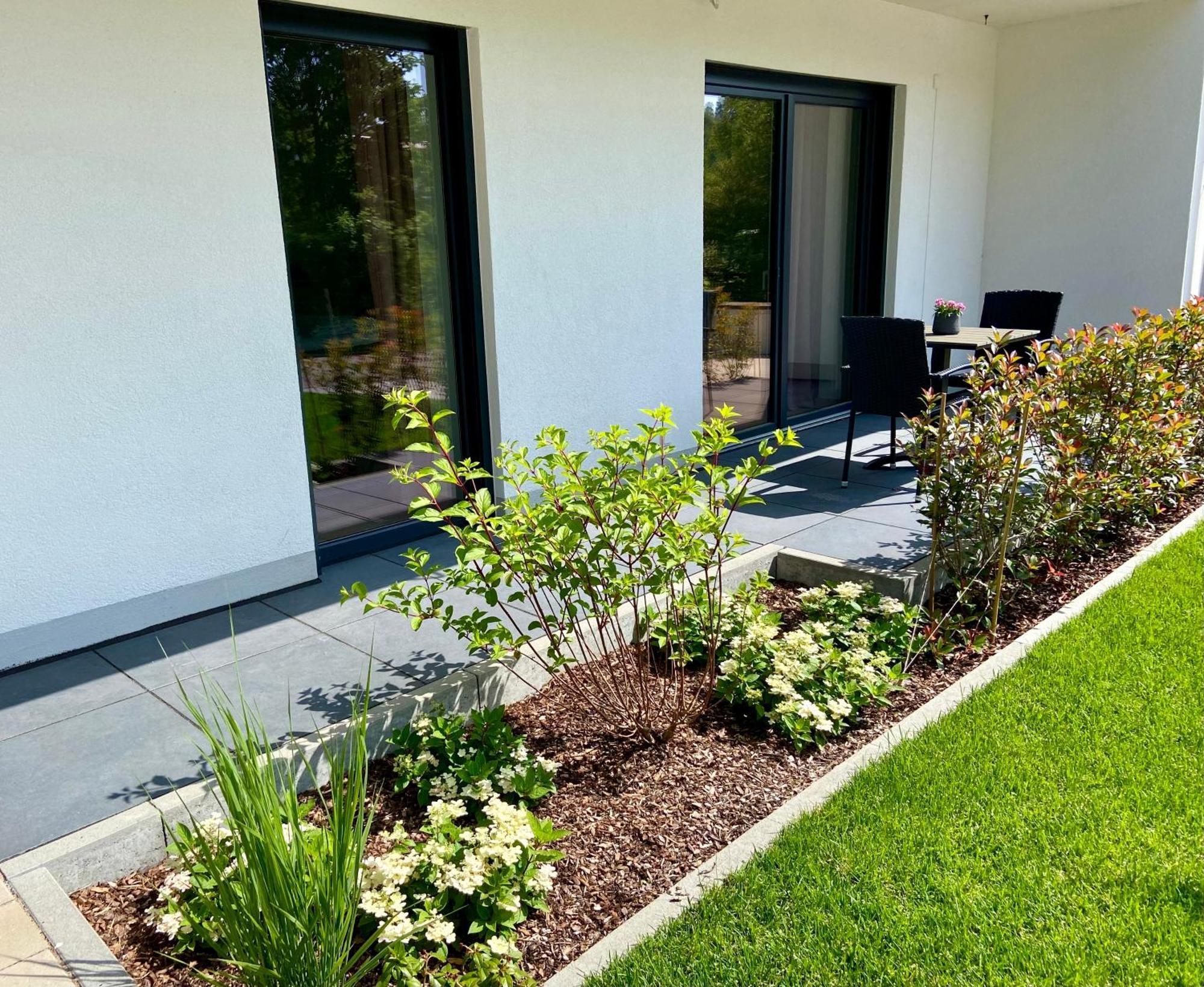 Halbstueck - Ferienwohnungen Am Kropsbachpark Sankt Martin Exterior foto